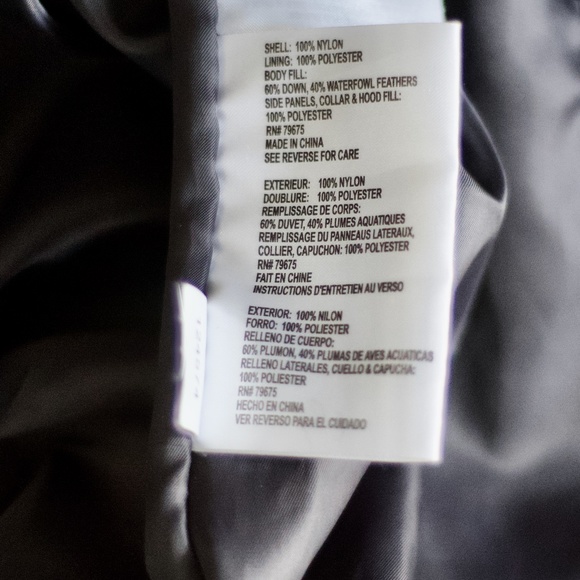 MICHAEL Michael Kors Detachable Hooded Down/Feather Maxi Puffer Gray Jacket XS - Picture 14 of 16